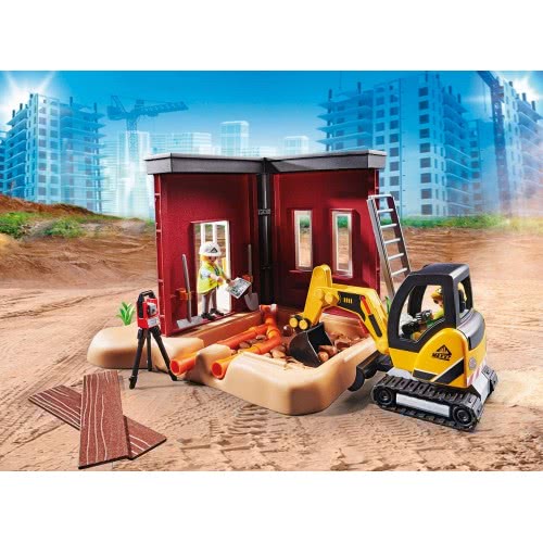 Playmobil Small Excavator With Movable Bucket 70443 4008789704436