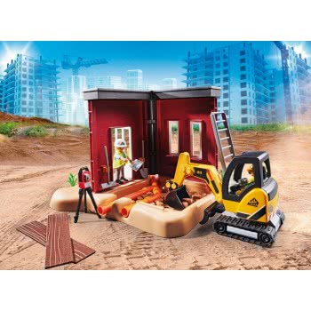 Playmobil Small Excavator With Movable Bucket 70443 4008789704436