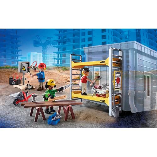 Playmobil Scaffolding With Workers 70446 4008789704467