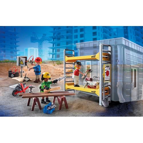 Playmobil Scaffolding With Workers 70446 4008789704467