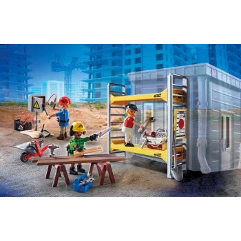Playmobil Scaffolding With Workers 70446 4008789704467