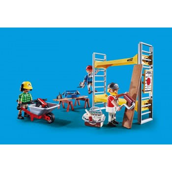 Playmobil Scaffolding With Workers 70446 4008789704467