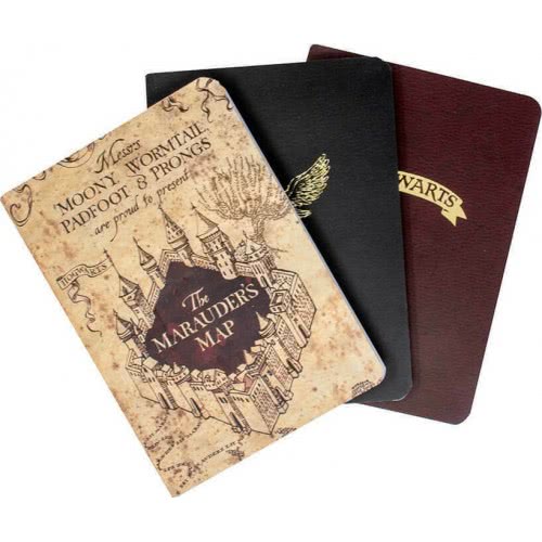 Blue Sky Studios Χάρι Πότερ A6 Notebooks 3 Τεμάχια Icons And Map SLHP472 5060718141469