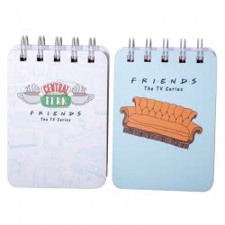 Blue Sky Studios Friends Mini Wirebound Notebook Μίνι Σημειωματάριο Σπιράλ 7.5 X 11 Εκ. SLFS008 5060502918987