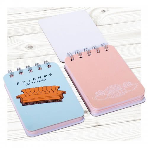 Blue Sky Studios Friends Mini Wirebound Notebook 7.5 X 11 Cm SLFS008 5060502918987