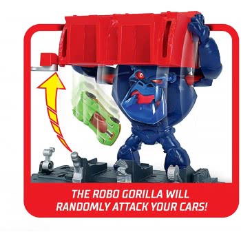 Mattel Hot Wheels Gorilla Rage Garage Attack Play Set Οργή Του Γορίλα FNB05 / GJK89 887961813364