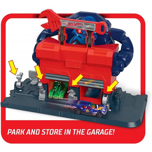 Mattel Hot Wheels Gorilla Rage Garage Attack Play Set Οργή Του Γορίλα FNB05 / GJK89 887961813364