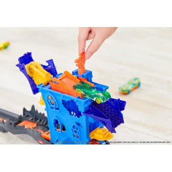 Mattel Hot Wheels Croc Mansion Attack Play Set FNB05 / GJK91 887961813388