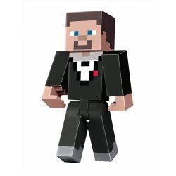 Mattel Minecraft Tuxedo Steve Φιγούρα 30 Cm FLC70 / GNF21 887961868487