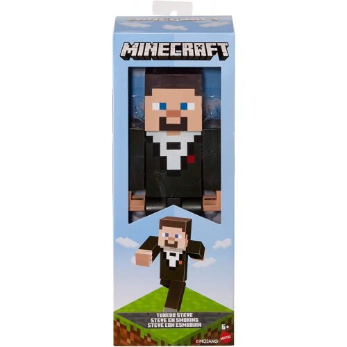 Mattel Minecraft Tuxedo Steve Φιγούρα 30 Cm FLC70 / GNF21 887961868487