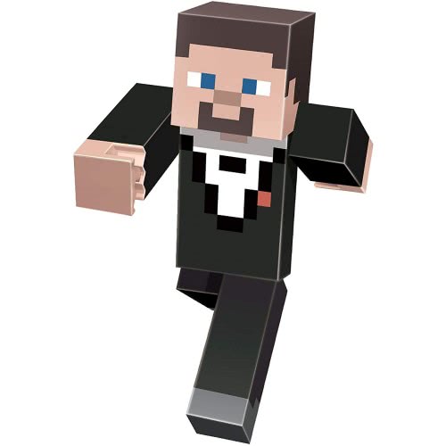 Mattel Minecraft Tuxedo Steve Figure 30 Cm FLC70 / GNF21 887961868487