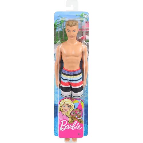 Mattel Barbie Beach Water Play Ken Κούκλα FJF08 / GHW43 887961804201