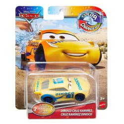 Mattel Cars Αυτοκινητάκια Χρωμοκεραυνοί Color Changers - Dinoco Cruz Ramirez GNY94 / GNY97 887961881936