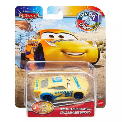 Mattel Cars Color Changers - Dinoco Cruz Ramirez GNY94 / GNY97 887961881936
