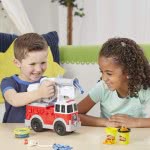Hasbro Play-Doh Wheels Fire Truck Toy With 5 Non-Toxic Colours E6103 5010993597338