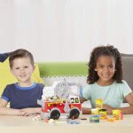 Hasbro Play-Doh Wheels Πυροσβεστικό Όχημα Με 5 Μη-Τοξικά Χρώματα E6103 5010993597338