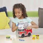 Hasbro Play-Doh Wheels Fire Truck Toy With 5 Non-Toxic Colours E6103 5010993597338