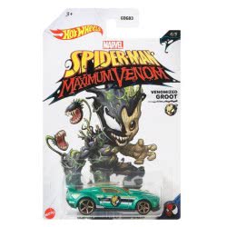 Mattel Hot Wheels 1:64 Marvel Spiderman Ultimate Venom Venomized Captain Groot GDG83 / GJV23 887961818284