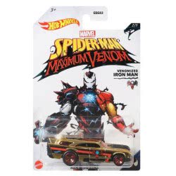 Mattel Hot Wheels 1:64 Marvel Spiderman Ultimate Venom Venomized Iron Man GDG83 / GJV25 887961818239
