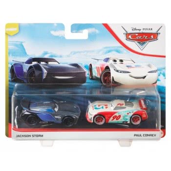 Mattel Disney/Pixar Cars 3 Hit And Run Αυτοκινητάκια Σετ Των 2 Jackson Storm And Paul Conrev DXV99 / GKB81 887961822748