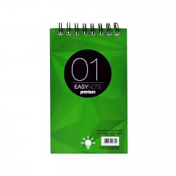 A&G PAPER Easy Note Premium 01 Τετράδιο Σπιράλ Ριγέ 50 Φύλλα 19782 5205616197822