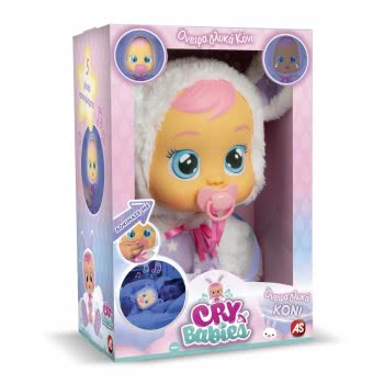 As company Cry Babies Doll Goodnight Coney - Interactive Baby Doll Bunny Cries Sprakling Tears With Lullabies 4104-93140 8421134