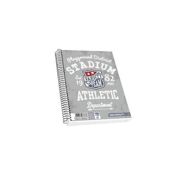 SKAG University Fun Τετράδιο Σπιράλ 3 Θεμάτων 17X25 Εκ. 232340 5201303232340
