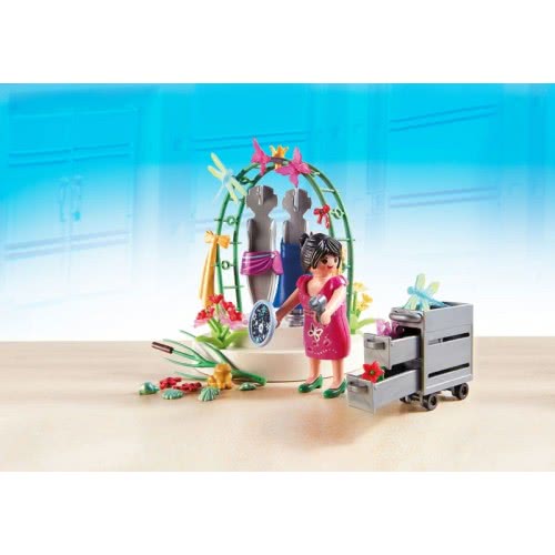 Playmobil Διακοσμήτρια Με LED Βιτρίνα Ρούχων 5489 4008789054890