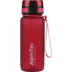 AlpinTec Trek Water Bottle Rusberry 650Ml BRA Free T-750RS 4891321280501
