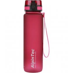 AlpinTec Trek Water Bottle Rusberry 1000Ml BPA Free - Red Q-1000RS 4891321280433