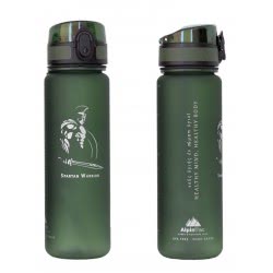 AlpinTec Spartan Παγούρι 500 Ml Μαχητής - Σκούρο Πράσινο S-500SP/DG 4891327705282