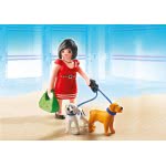 Playmobil Κυρία Με Δύο Σκυλάκια 5490 4008789054906