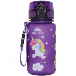 AlpinTec Water Canteen Kids 350Ml Unicorn Purple C-350PE-3 4891321735520