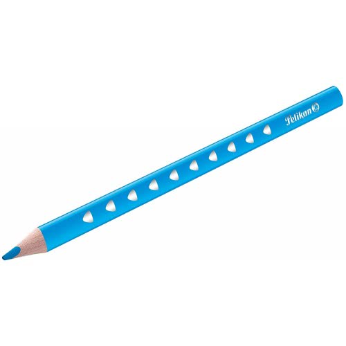 Pelikan Silverino Buntstifte 12 Ξυλομπογιές Τρίγωνες Χονδρές 700627 4012700700629