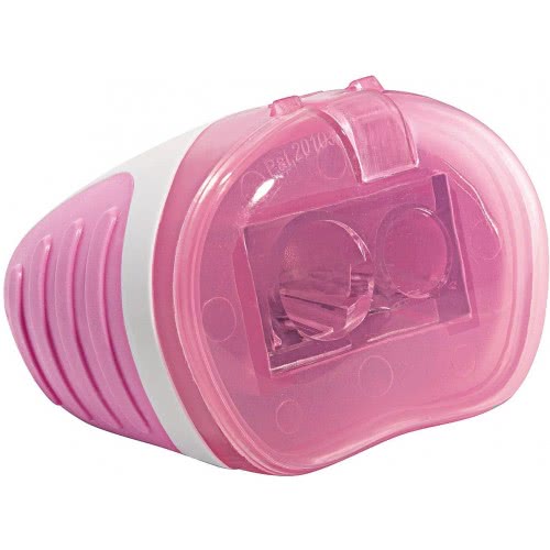 Pelikan Wedo Pencil Sharpener – Black, Blue, Green, Pink, Plastic) 52210102 4003801807638