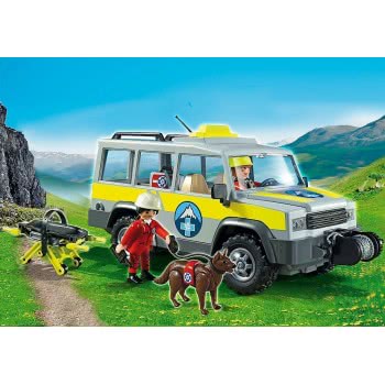 Playmobil Ομάδα Διάσωσης Με Όχημα 4X4 5427 4008789054272