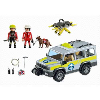Playmobil Ομάδα Διάσωσης Με Όχημα 4X4 5427 4008789054272