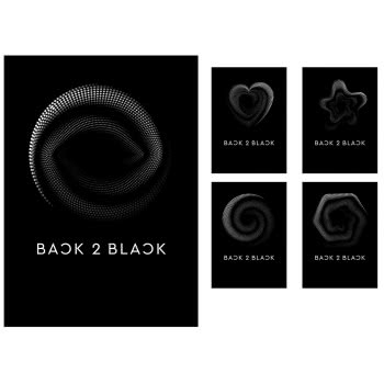 A&G PAPER Back 2 Black Τετράδιο Σπιράλ Α4 5 Θεμάτων 150 Φύλλων - 5 Σχέδια 32093 5203296320936
