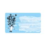 A&G PAPER Fly And Run Ετικέτες Αυτοκόλλητες 4 Φύλλα 45X80 Εκ. - 1 Τεμάχιο 35261 5205616352610
