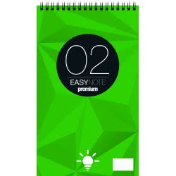 A&G PAPER Easy Note Μπλοκ Σπιράλ Ριγέ 50 Φύλλων Νο. 2 19783 5205616197839