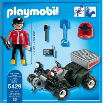 Playmobil Διασώστης Με Όχημα 4X4 5429 4008789054296
