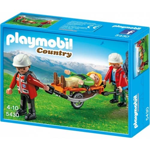 Playmobil Διασώστες Με Φορείο 5430 4008789054302