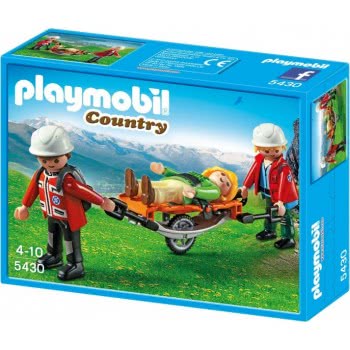 Playmobil Διασώστες Με Φορείο 5430 4008789054302