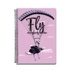 A&G PAPER Τετράδια Fly A4 4 Θεμάτων 120 Φύλλα - 5 Σχέδια 34703 5203296347032