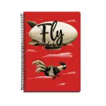 A&G PAPER Τετράδια Fly A4 4 Θεμάτων 120 Φύλλα - 5 Σχέδια 34703 5203296347032