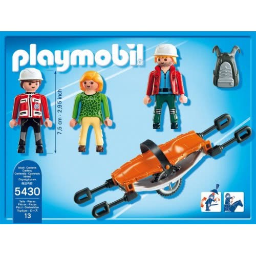 Playmobil Διασώστες Με Φορείο 5430 4008789054302