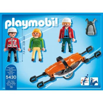Playmobil Διασώστες Με Φορείο 5430 4008789054302