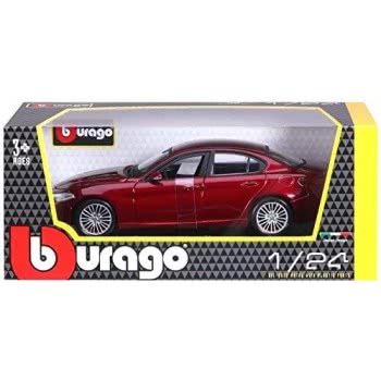 Bburago 1:24 Alfa Romeo Giulia 18/21080 RED 4893993210800