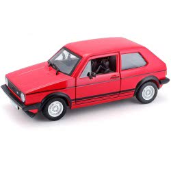 Bburago VW Golf Gti Mk1 1979 In Red 1:24 Scale Diecast Model Car From 18/21089 RED 4893993210893
