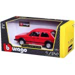 Bburago 1:24 Volkswagen Golf MK1 GTI 1979 18/21089 RED 4893993210893